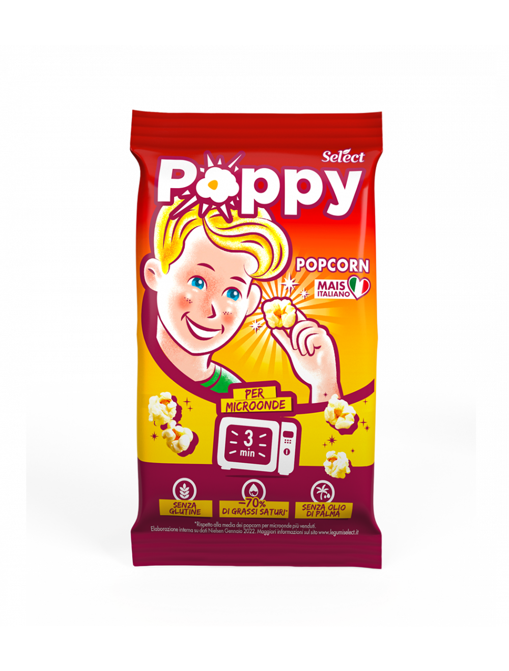 Válassza a Poppy Popcorn 80g-ot