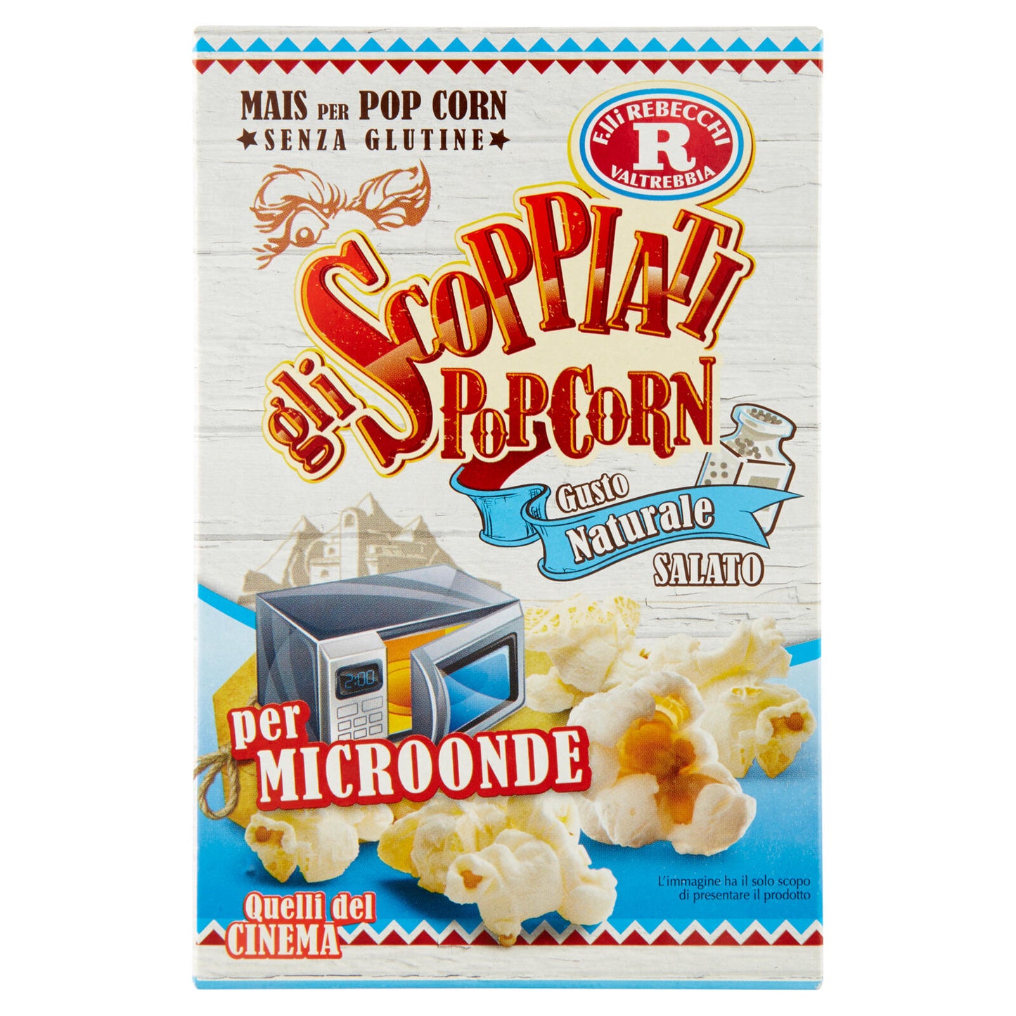 Mikrowellen Popcorn- salzig 100g