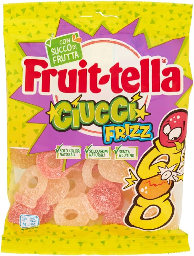 Fruit-Tella cumi fodros 175g