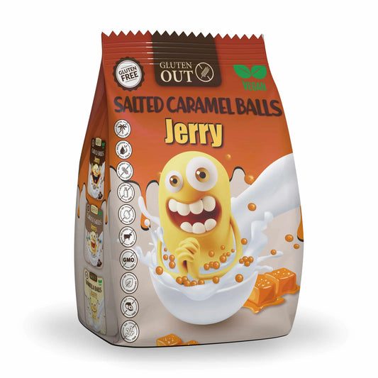 Gluten Out Jerry Salted Caramel Balls 375g