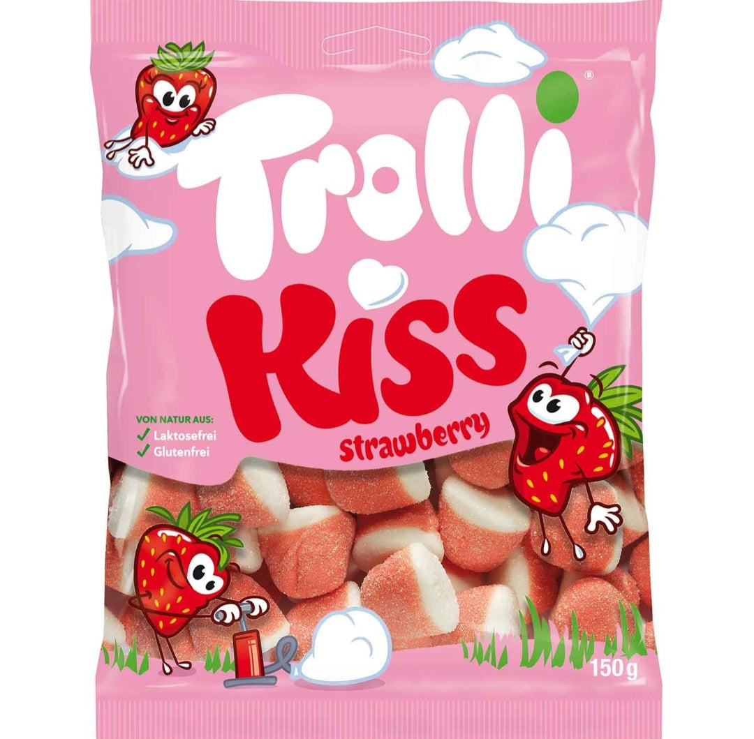 Trolli Kiss Strawberry 150g