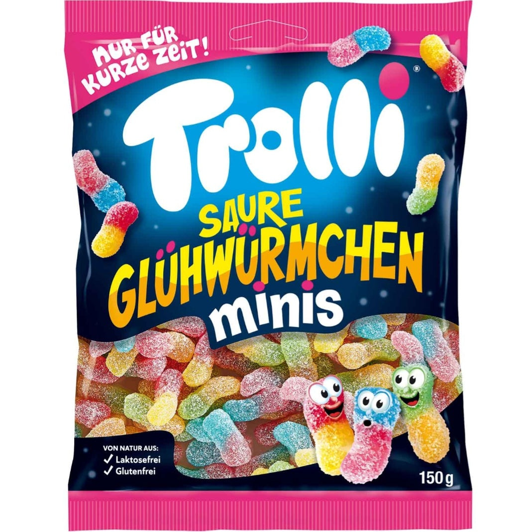 Trolli Saure Glühwürmchen Minis 150g